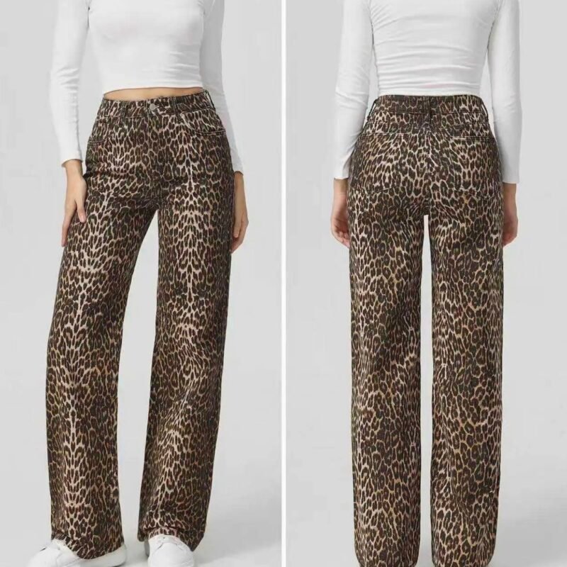 Дамски дънки с шарки