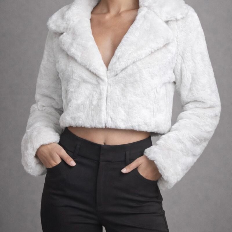 Дамско пухкаво яке