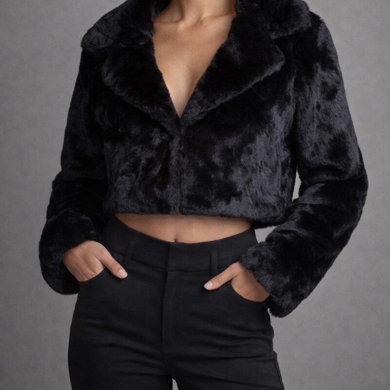 Дамско пухкаво яке