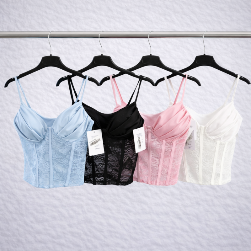 Елегантни потници с дантела